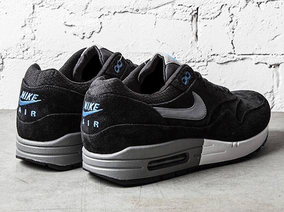 458 - nike air max 1 prm vintage black - Shirt Blue NESSA586