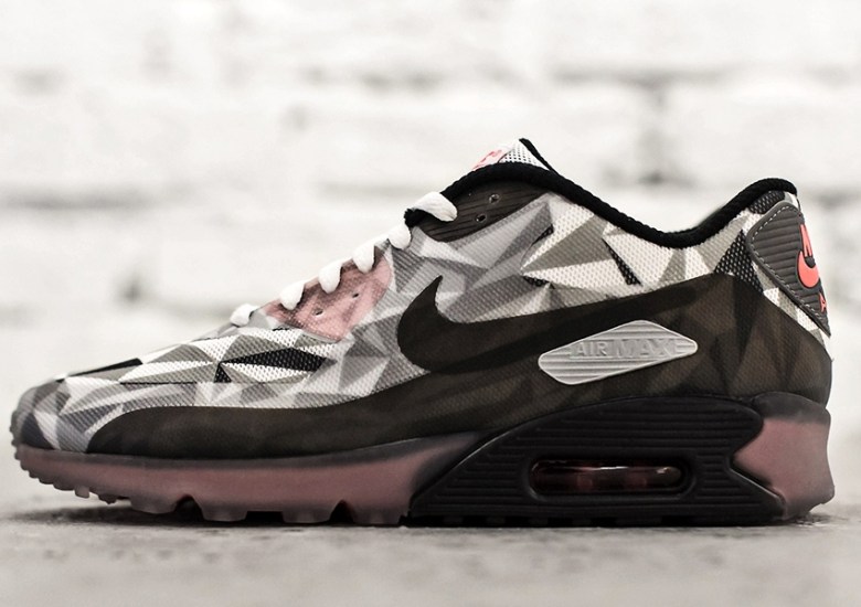 Nike Air Max 90 ICE – White – Cool Grey – Black – Infrared
