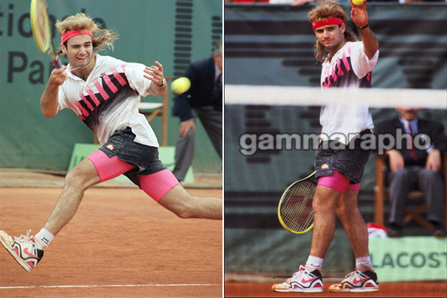 andre agassi nike air tech challenge