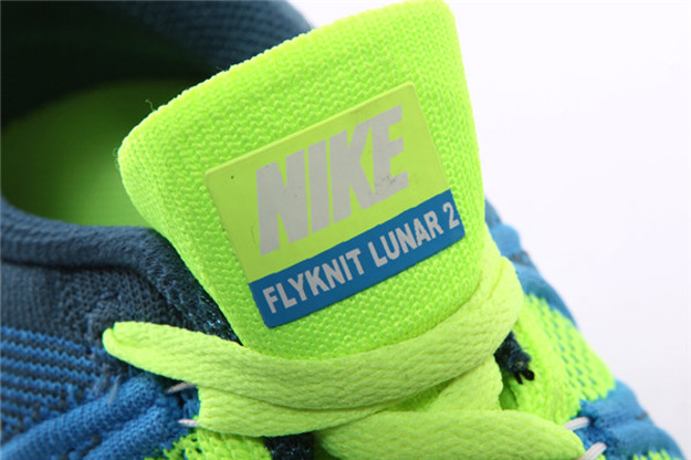 Nike Flyknit Lunar 2 Volt Blue 04