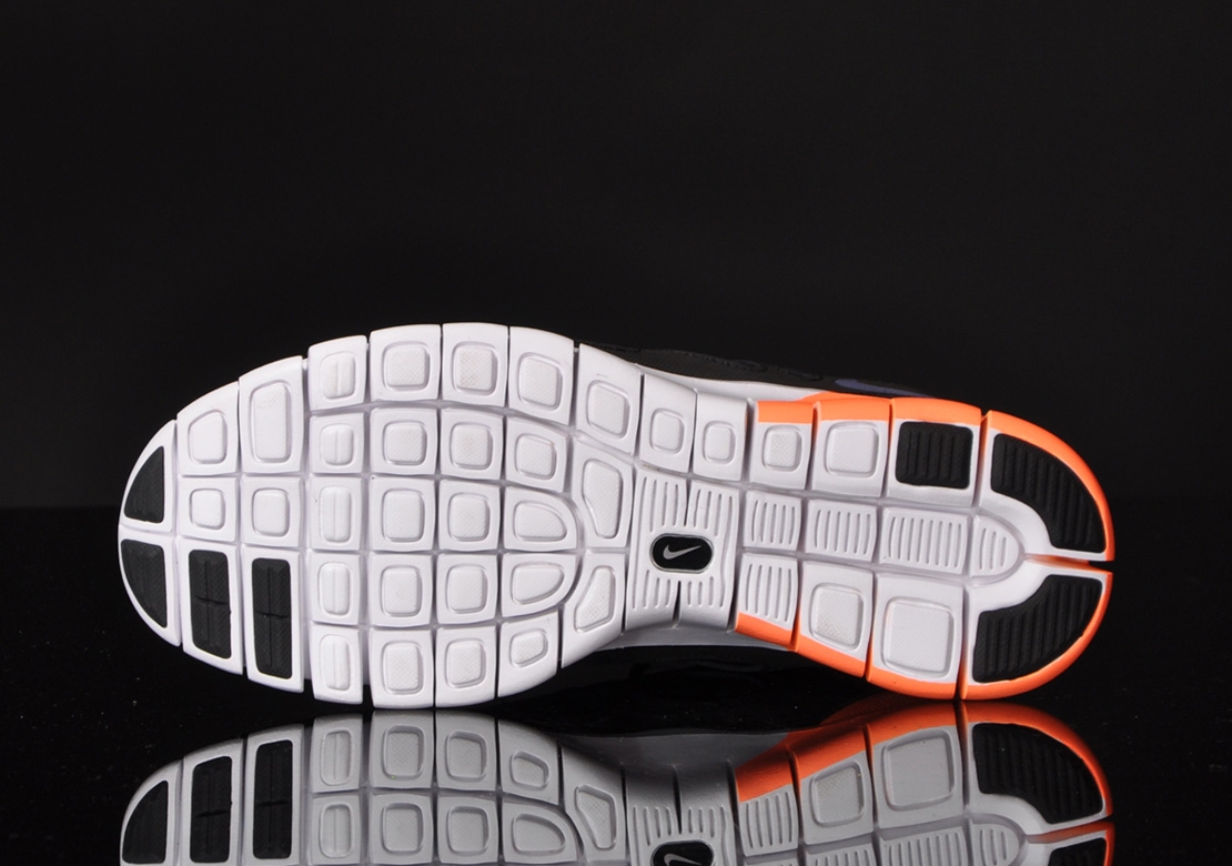 Nike Free Run 2 Black Purple Atomic Orange 06