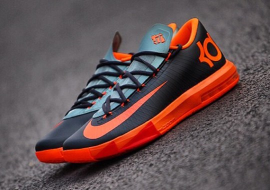 nike kd 6 black orange red