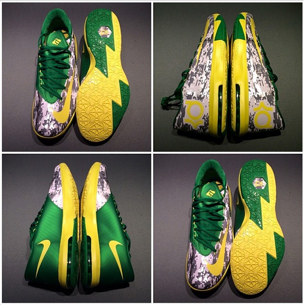 Nike Kd 6 Oregon Ducks Pes 1