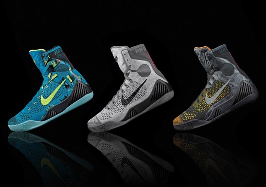 Nike Kobe 9 Elite “Inspiration”, “Perspective”, and “Detail” – Release Dates