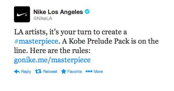 Nike Kobe Prelude Pack Masterpiece Contest
