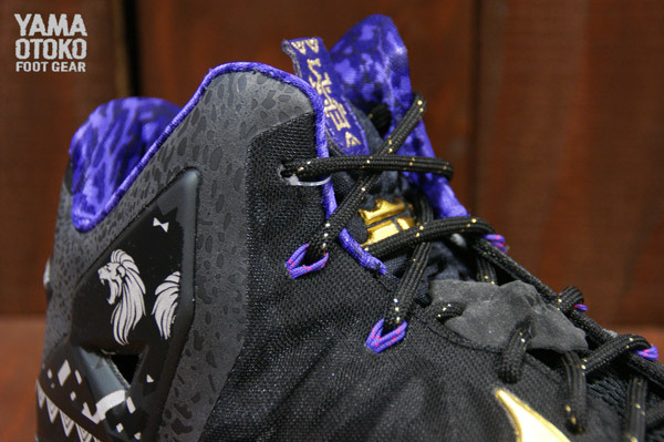 Nike Lebron 11 Bhm Anthracite Metallic Gold Purple Venom 8