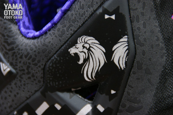 Nike Lebron 11 Bhm Anthracite Metallic Gold Purple Venom 9