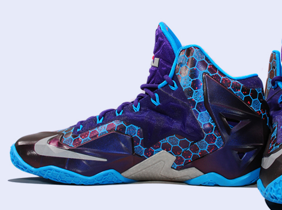 Nike LeBron 11 Court Purple - Reflective Silver - Vivid Blue - SneakerNews.com
