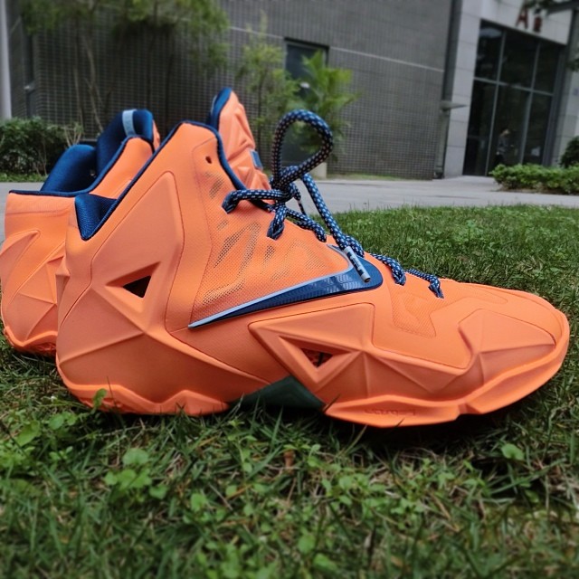 Nike Lebron 11 Knicks On Feet 08