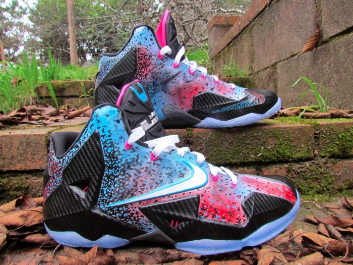 Nike Lebron 11 Miami Nights Flashback Customs 01