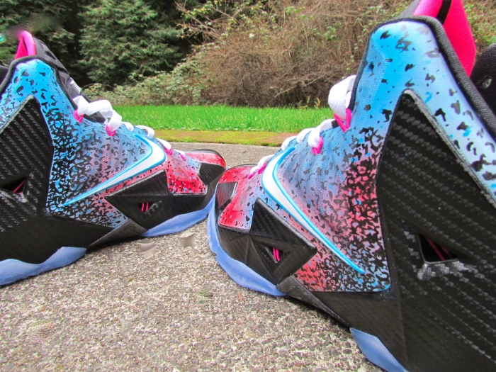 Nike Lebron 11 Miami Nights Flashback Customs 02