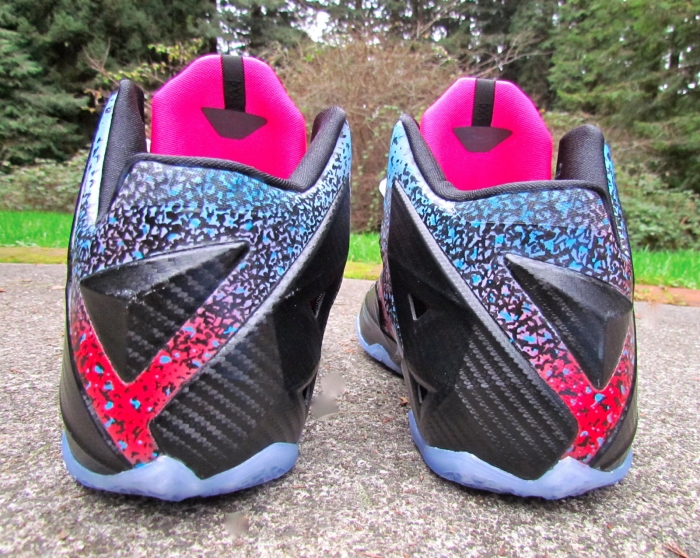 Nike Lebron 11 Miami Nights Flashback Customs 03