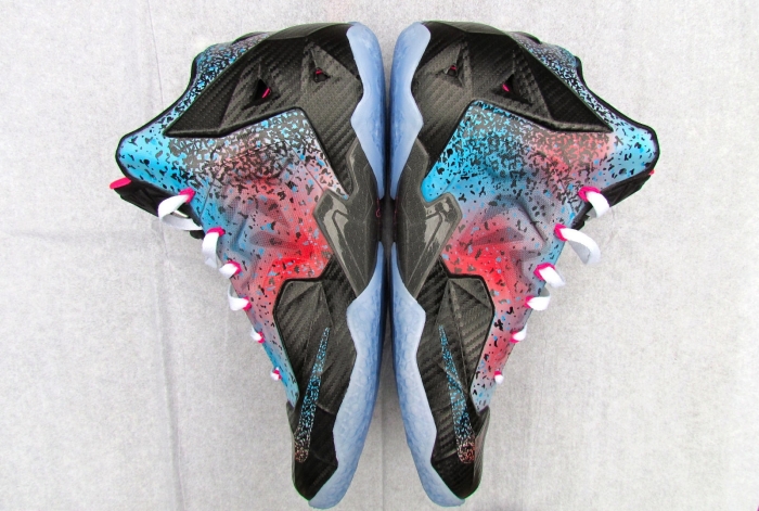 Nike Lebron 11 Miami Nights Flashback Customs 04