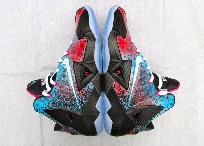 Nike Lebron 11 Miami Nights Flashback Customs 05
