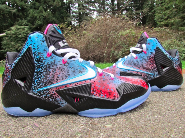 Nike Lebron 11 Miami Nights Flashback Customs 08