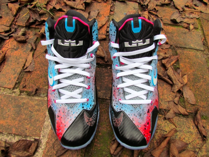 Nike Lebron 11 Miami Nights Flashback Customs 09
