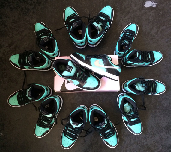 Nike Sb Dunk High Tiffany Release Date 5