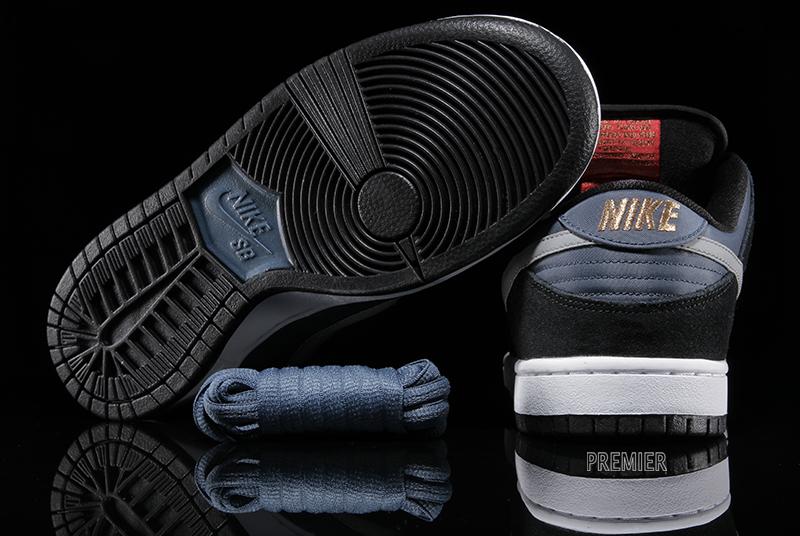 Nike Sb Dunk Low Black New Slate Reflective Silver 2