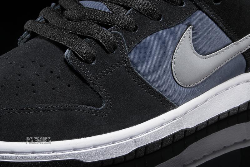 Nike Sb Dunk Low Black New Slate Reflective Silver 3