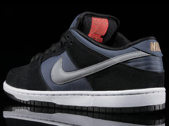 Nike SB Dunk Low – Black – New Slate – Reflective Silver