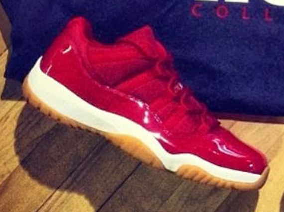 Air Jordan 11 Low “Red/Gum” Sample