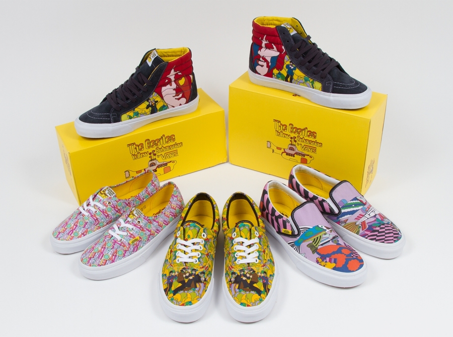 The Beatles x Vans "Yellow Submarine" Collection