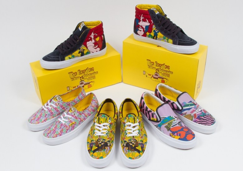 The Beatles x Vans “Yellow Submarine” Collection