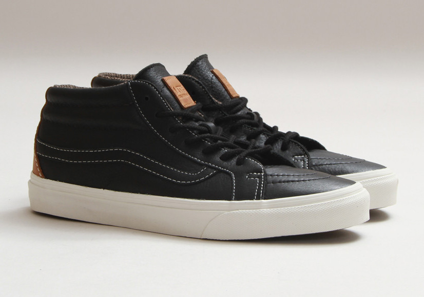 vans sk8 mid leather