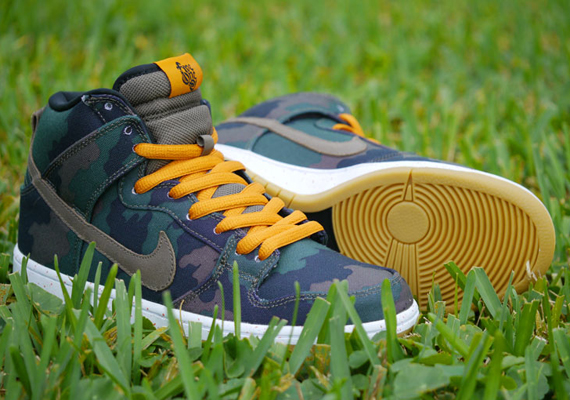 Nike sb best sale camo high