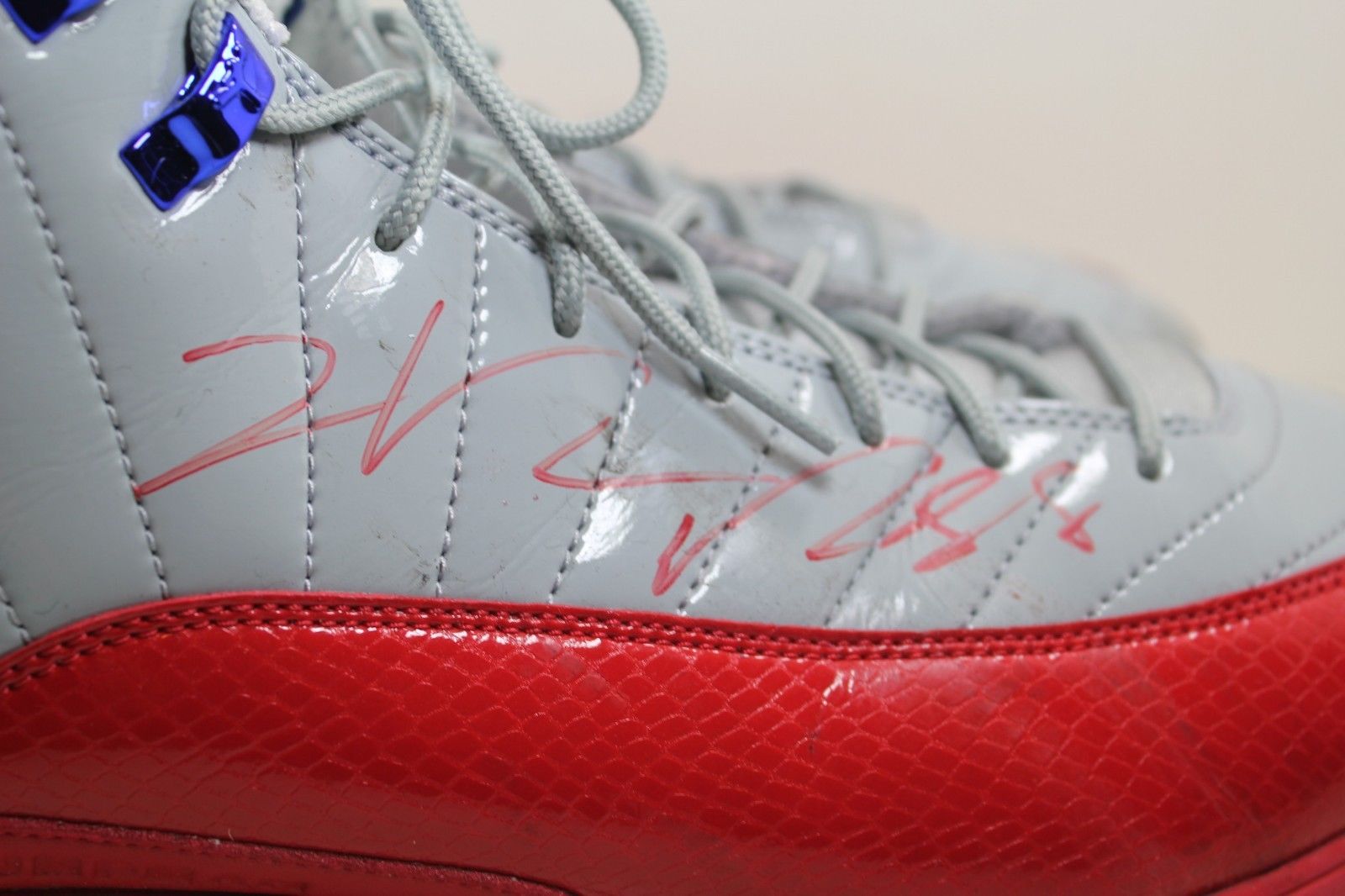 Air Jordan 12 Pe Cleats Hakeem Nicks New York Giants Pe 03