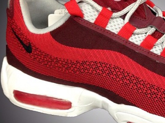 Nike air max hot sale 95 jacquard red