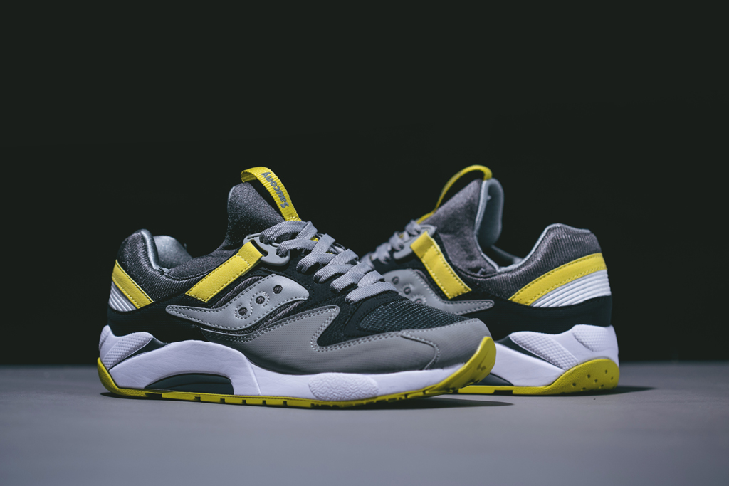 Saucony Grid 9000 Grey Yellow Black 02