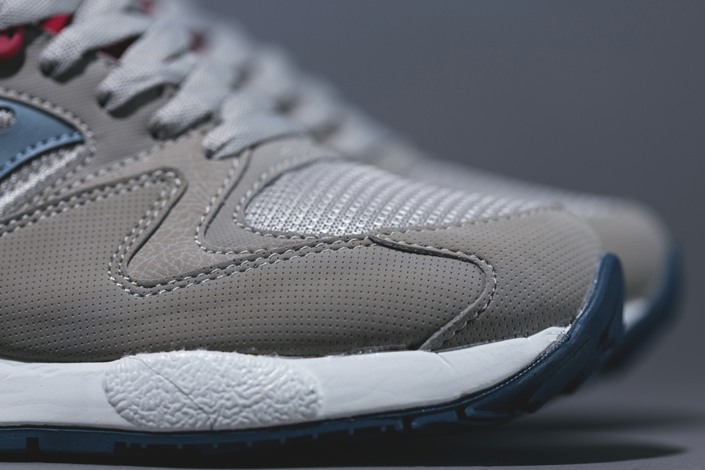 Saucony Grid 9000 Khaki Baby Blue Fluorescent Red 02