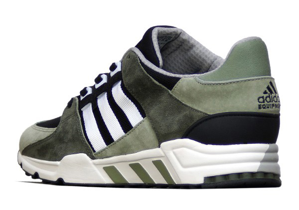 Adidas Originals Eqt Running Support Tent Green Black White 03