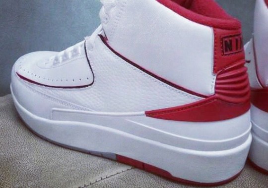 Air Jordan 2 – White – Red