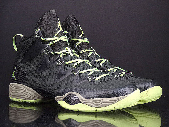 Air Jordan XX8 SE - Squadron Green - Volt - Black - Khaki