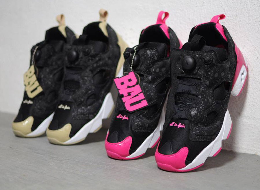 BAU x reebok play Insta Pump Fury EiprShops buy reebok play omni zone II white red below retail