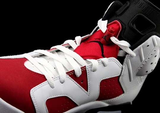 The Air Jordan 6 “Carmine” Returns in May