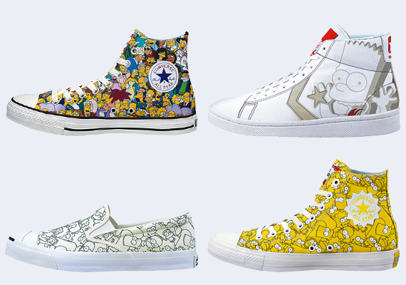 The Simpsons x Converse – Spring 2014 Collection