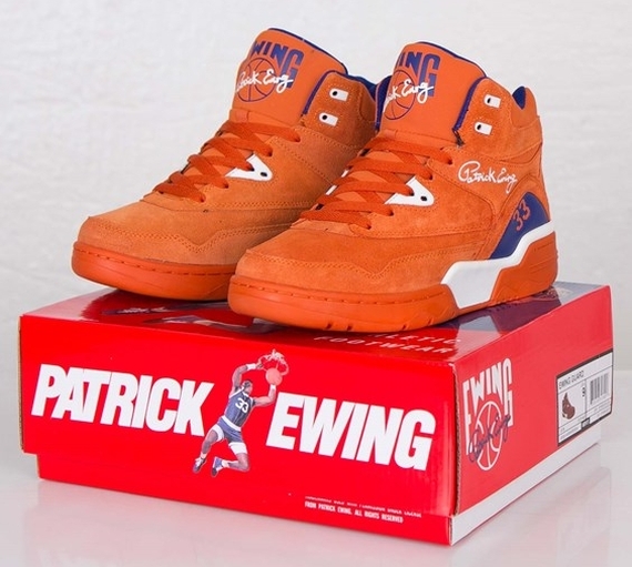 Ewing Guard Orange Suede 01