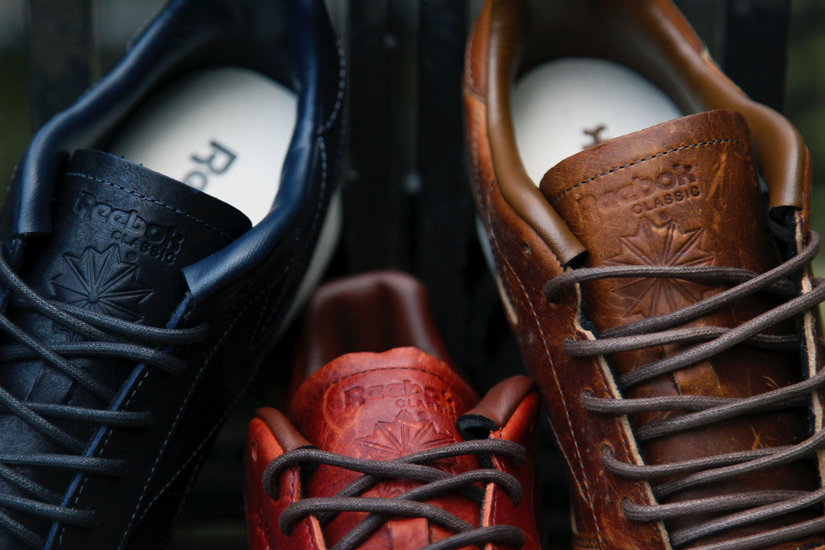 Horween x Reebok Classic Leather "Brogue" Pack