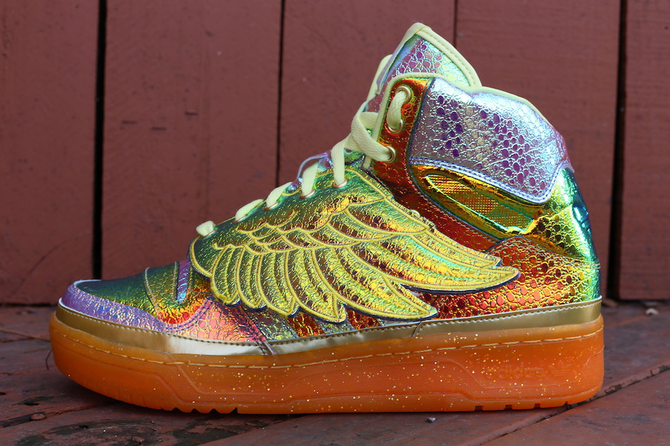 Jeremy Scott Adidas Js Wings Gold Foil 05