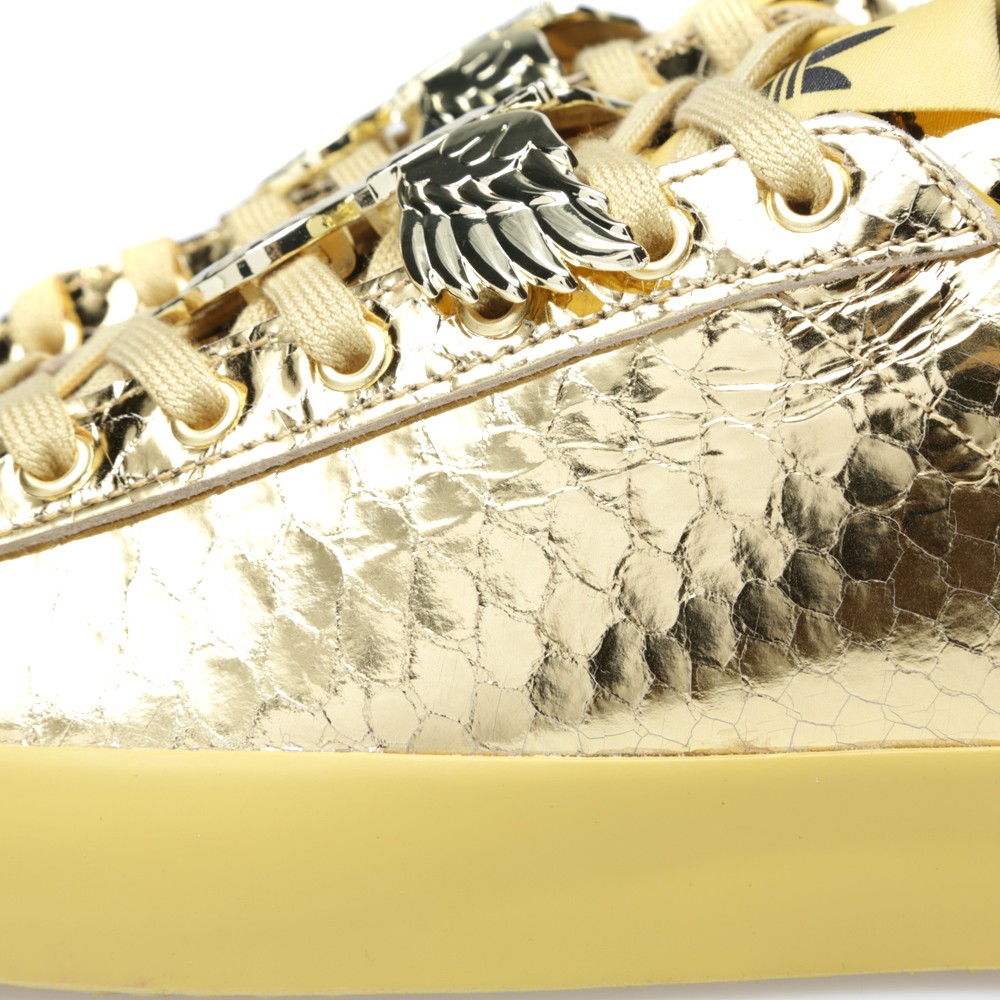 Jeremy Scott Adidas Originals Rod Laver Gold Python 01