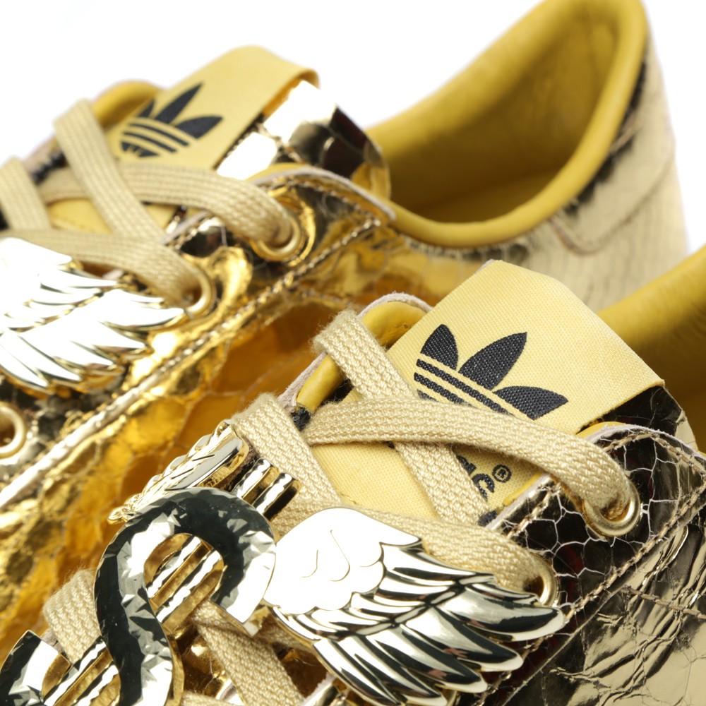 Jeremy Scott Adidas Originals Rod Laver Gold Python 03