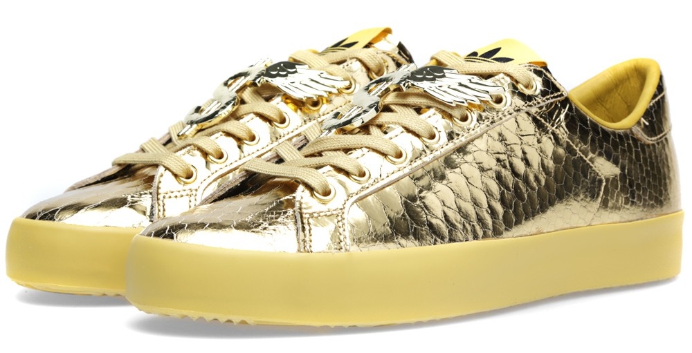 Jeremy Scott Adidas Originals Rod Laver Gold Python 07
