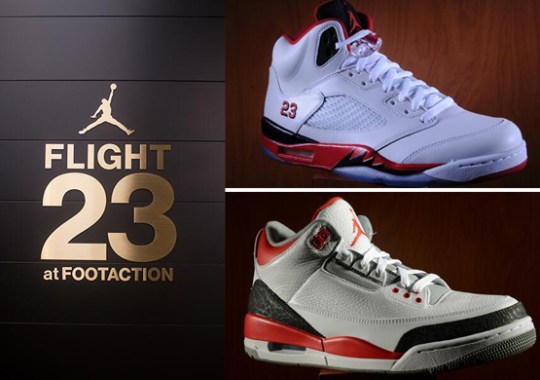 Jordan Brand Flight 23 NYC Restocks “Fire Red” Air Jordans