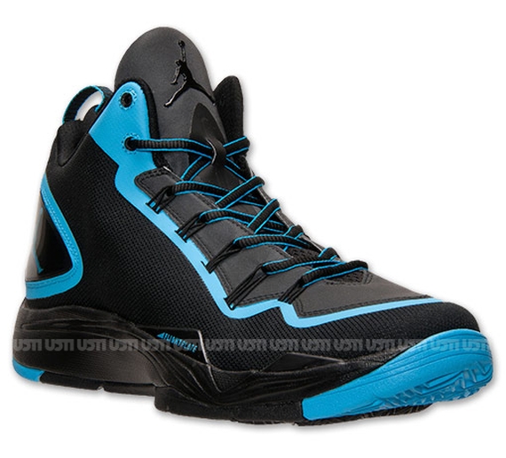 Jordan Super.Fly 2 PO - Black - Dark Powder Blue - SneakerNews.com