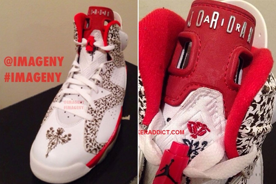 Kanye West Air Jordan 6 Donda West Sample