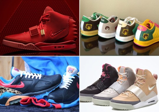 A History of Kanye West’s Sneaker Collabs