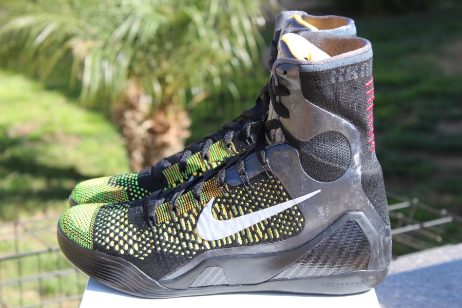 kobe 9 inspiration on feet